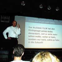 Whrend des Vortrags